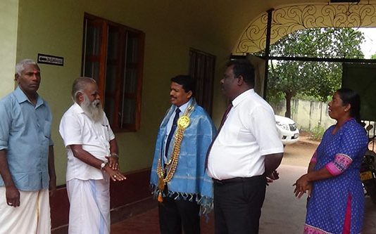 வவுனியா சிவன் முதியோர் இல்லத்தை பார்வையிட்ட அரசாங்க அதிபர்!!