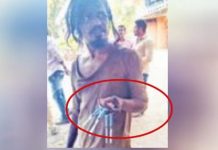 அழுக்கு துணி, சடை விழுந்த முடி, கையில் ஊசியுடன் திரியும் மர்ம நபர் : பீதியில் மக்கள்!!