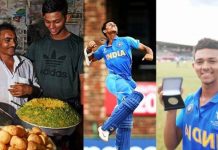 பானிபூரி விற்பதில் தொடங்கி உலகக் கோப்பையில் பட்டையை கிளப்பியது வரை : வியக்க வைக்கும் இந்திய வீரரின் பயணம்!!