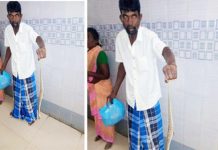 கடித்த பாம்பை பையில் போட்டு மருத்துவமனைக்கு எடுத்து சென்ற தொழிலாளி : ப தறிய மருத்துவர்கள்!!