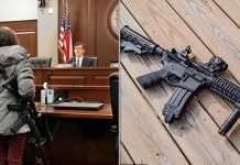 நாடாளுமன்றத்திற்கு பிரமாண்ட து ப்பாக்கியுடன் வந்த 11 வயது சி றுமி!!