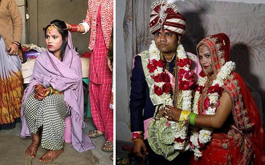 கல வரத்தால் நின்றுபோன இந்துப் பெண்ணிற்கு திருமணம் நடத்தி வைத்த இஸ்லாமியர்கள்!!