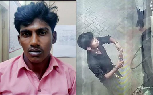 நள்ளிரவில் ரகசியமாக காதலியை சந்திக்க இளைஞன் செய்த அதிர்ச்சி செயல்!!