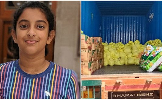 கொரோனா ஊரடங்கால் முடங்கிய ஏழைகளுக்கு 6 லட்சம் உதவி செய்த சிறுமி!!