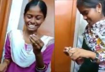 பாத்ரூமில் இளம்பெண்கள் அரங்கேற்றும் அ சிங்கம்… பசங்களை மிஞ்சிய காட்சி!