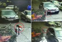 விளையாடிக் கொண்டிருந்த குழந்தை மீது ஏறிச் சென்ற கார் : நெஞ்சை பதபதைக்க வைக்கும் காட்சி!!