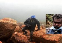 நிலச்சரிவில் அகப்பட்ட மகனின் உடலை 40 நாட்களாக தே டும் தந்தை!!