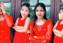 மில்லியன் இதயங்களை கொ ள்ளை கொ ண்ட அழகிய தேவதையின் ரியக்சன்! என்ன ஒரு அழகுடா!!