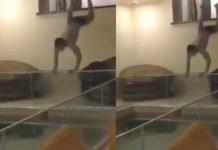 நீச்சல் குளத்தில் நபர் செய்த செயல்! இறுதில் முகம் உ டை ந்த அ வ லம் : மில்லியன் பேரை வி ழி பி து ங்க வைத்த காட்சி!!