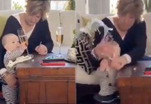 குழந்தையிடம் பாட்டியின் விளையாட்டு… இறுதியில் நிச்சயம் பரிதாபப்படுவீங்க!!