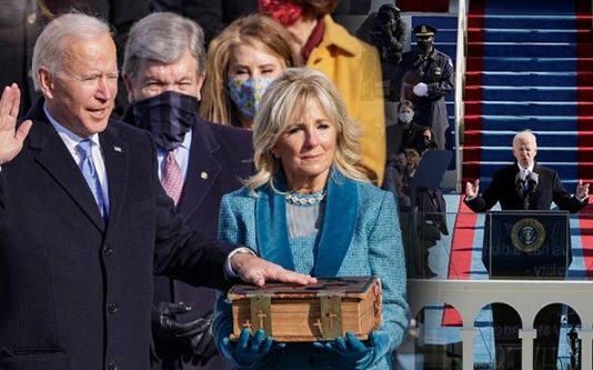 அமெரிக்காவின் புதிய அதிபராக பதவியேற்றார் ஜோ பைடன்! இதை மு டி வு க ட் ட வேண்டும் என உறுதி!!