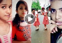 நம்ம ஊரு பொண்ணுங்க வெட்கப்படுற அழகே தனி..! எத பாக்குறதுனே தெரியலையே…!