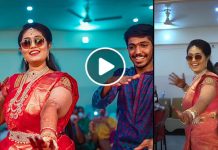 தேவதை போல் நடனமாடும் மணமகள் – வைரல் டான்ஸ் வீடியோ!