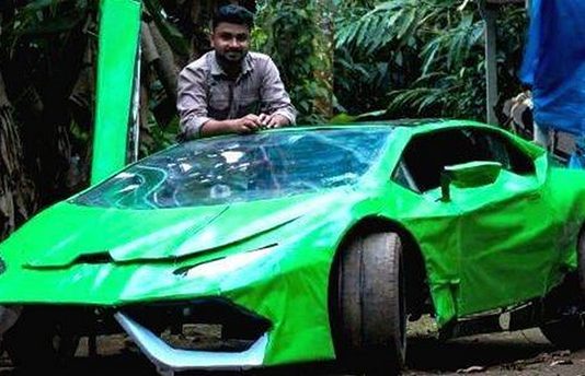 தனக்கு தானே ரூ.2 லட்சத்தில் லம்போர்கினி தயாரித்த இளைஞர்… அதிர்ச்சியில் நடிகர் பிரித்விராஜ்!