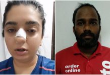 சொமாட்டோ ஊழியர் வேண்டும் என தா.க்.கினாரா? இளம்பெ ண் மீது எழுந்த வ ழக்கு!