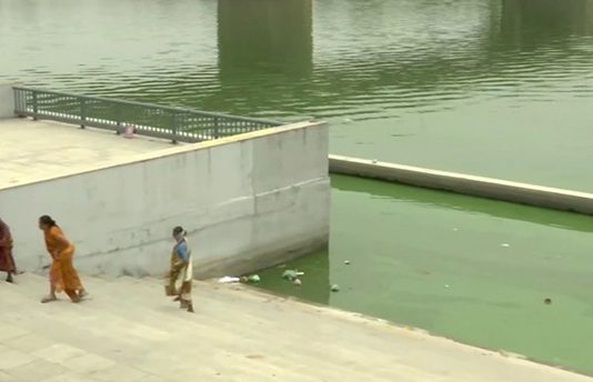 குஜராத்தில் சபர்மதி ஆற்றின் தண்ணீரில் கொரோனா வைரஸ் கலந்திருப்பது கண்டுபிடிப்பு!!