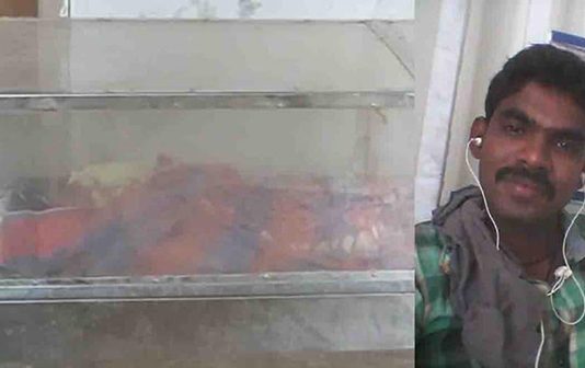 ம.து.வுக்கு அ.டி.மையான தந்தை : மனைவி மீதுள்ள கோ.பத்தால் 15 மாத கு.ழந்தைக்கு நேர்ந்த விபரீதம்!!