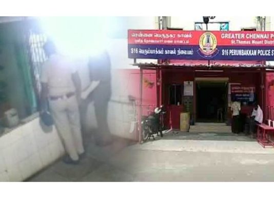 முகக் கவசம் அணியாததால் ஆத்திரம்: கறி கடை ஊழியருக்கு காவலர் செய்த மோசமான செயலால் பரபரப்பு!!