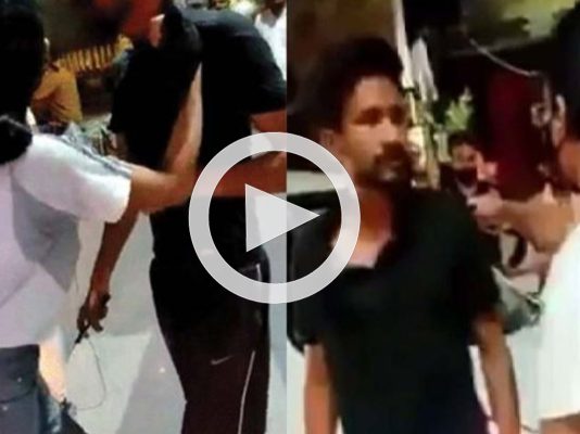 நடுரோட்டில் காரை நிறுத்தி இ.ளம்பெண் செ.ய்த அடாவடி: காரணமே இல்லாமல் இளைஞரை அறைந்தால் ப.ரபரப்பு!!