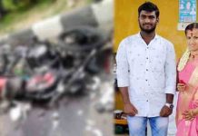 மெட்டி எடுக்க சென்ற திருமண ஜோடி விபத்தில் பலியான சோகம்!!