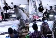 கொரோனா வார்டில் சிகிச்சையளித்த நர்ஸ் மீது பாய்ந்து பா.லி.யல் தா.க்.குதல் நடத்திய நபர்: அ.தி.ர்ச்சியை கிளப்பிய வீடியோ காட்சி!!