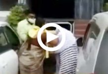 ஹொட்டலில் வேறொரு பெண்ணுடன் சிக்கிய கணவர்: நடுரோட்டில் சரமாரியாக மனைவி கொடுத்த தண்டனை!!