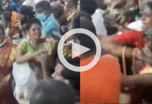 திருமணத்தில் யார் முதலில் தாலி கட்டுவது? க.டு.மையாக தா.க்.கி கொண்ட சம்பவம்: வெளியான அ.தி.ர்.ச்சி வீடியோ!!