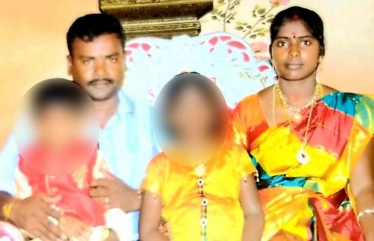 கணவர் தலையில் கல்லை போட்டு கொலை செய்த மனைவி : விசாரணையில் வெளியான அதிர்ச்சித் தகவல்!!