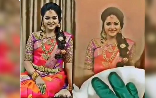 மனதிலிருக்கும் விஜே சித்ராவின் உருவத்தை நெஞ்சில் குத்திய ரசிகர் : மிரண்டு போன ரசிகர்கள்!!