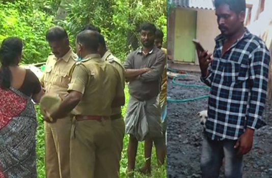 மனைவி தலையில் அம்மிக்கல்லை போட்டு கொலை செய்த கணவர் : விசாரணையில் தெரிய வந்த அதிர்ச்சித் தகவல்!!