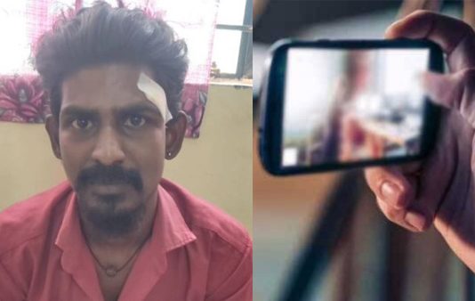 பெண்களை ஆபாசமாக வீடியோ எடுத்த கணவன்… போலிஸாரிடம் காட்டிக் கொடுத்த மனைவி : நடந்த விபரீதம்!!