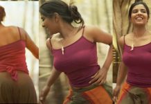 முன்னழகை எடுப்பாக காட்டி இளசுகளை கிறங்கடித்த ஐஸ்வர்யா ராஜேஷ்!!