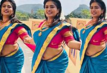 படுக்கையில் புடவையை தூக்கியபடி வீடியோ வெளியிட்ட அர்ச்சனா ஹரிஷ்!!