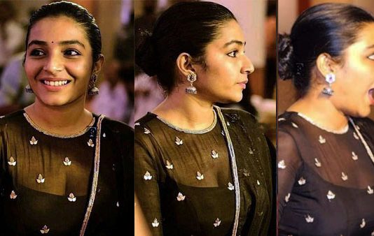 மாடர்ன் உடையில் கவர்ச்சி போஸ் கொடுத்து ரசிகர்களை சுண்டி இழுக்கும் ரஜிஷா விஜயன்!!