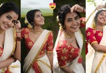 முன்னழகை காட்டி போஸ் கொடுத்து ரசிகர்களின் தூக்கத்தை கெடுத்த அனுபமா!!