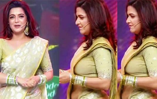 பாவாடையை நீள வாக்கில் கிழிந்து விட்டு.. தொடையை காட்டி.. சூடேற்றும் திவ்யதர்ஷினி!!