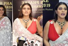 இந்த வயசுலயும் இப்படியா? மொத்த அழகையும் காட்டி ரசிகர்களின் தூக்கத்தை கெடுத்த கஜோல்!!