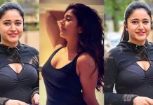 அந்த லெக் பீஸ் செம ஹாட்…. கும்முனு காட்டிய பூனம் பாஜ்வா!!