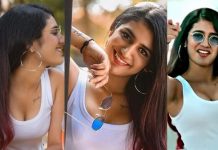 கவர்ச்சி உடையில் சூடேற்றும் கண்ணழகி பிரியா பிரகாஷ் வாரியர்!!