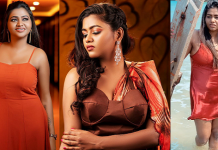 நீங்க எத பாத்தாலும் நாங்க அதத்தான் பாப்போம்… முன்னழகை எடுப்பாக காட்டிய ஷாலு ஷம்மு!!