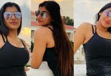 ரெண்டுல எது புடிச்சிருக்கு? இரட்டை அர்த்தத்தில் போஸ்ட் போட்ட யாஷிகா ஆனந்த்!!