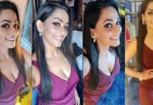 ப்ப்ப்பா… என்னா உடம்புடா… முன்னழகை காட்டி ஹாட் போஸ் கொடுத்த சஞ்சனா சிங்!!