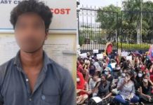 மகளிர் விடுதியில் நிர்வாணமாக நுழைந்த மர்ம நபர் : அதிர்ச்சியில் மாணவிகள்!!