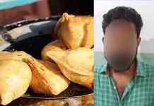 கேட்காமல் சமோசா எடுத்த நபருக்கு டீ கடை உரிமையாளரால் அரங்கேறிய பயங்கரம்!!