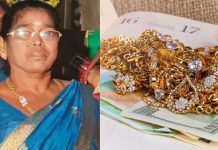சாக்கு மூட்டையில் சடலம்.. 6 பவுன் நகைக்காக 55 வயது மூதாட்டி கொலை : நெஞ்சை உலுக்கும் சம்பவம்!!