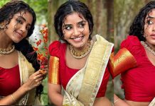 “இது மதுர மல்லி இல்ல மலையாள மல்லி” கிக் ஏற்றி இணையத்தை திணறடிக்கும் அனுபமா பரமேஸ்வரன்!!