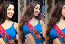 வாளிப்பான தொடையழகை வளச்சி வளச்சி காட்டி ரசிகர்களை திக்குமுக்காட செய்த இசன்யா மகேஸ்வரி!!
