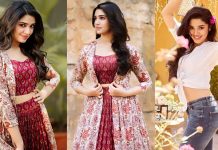 வெட்கத்துக்கே வெட்கம் வர வைத்த தேவதை … ஹாட் போஸ் கொடுத்து கிறங்க வைத்த க்ரித்தி ஷெட்டி!!