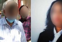 பெண் வக்கீலை வெறிகொண்டு அடித்து உதைத்த நபர் : இணையத்தில் வைரலான வீடியோ!!