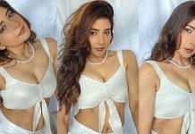 ப்பா ஹாலிவுட் நடிகைகளை ஓரம் கட்டும் கவர்ச்சியில் சாக்ஷி அகர்வால்!!